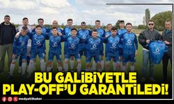 Bu galibiyetle play-off’u garantiledi!