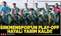 Erkmenspor’un play-off hayali yarım kaldı!
