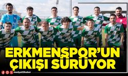 Erkmenspor’un çıkışı sürüyor