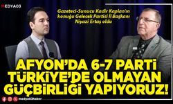 Afyon’da 6-7 Parti Türkiye’de olmayan güçbirliği yapıyoruz!