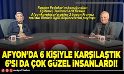 Afyon'da 6 kişiyle karşılaştık 6’sı da çok güzel insanlardı!