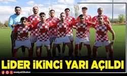 Lider ikinci yarı açıldı