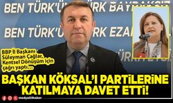 Başkan Köksal’ı partilerine katılmaya davet etti!