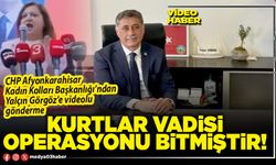 Kurtlar vadisi operasyonu bitmiştir!