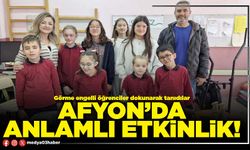 Afyon’da anlamlı etkinlik!
