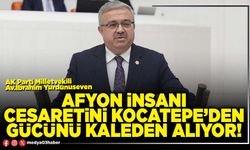 Afyon insanı cesaretini Kocatepe’den gücünü Kaleden alıyor!