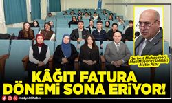 Kâğıt fatura dönemi sona eriyor!