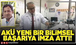AKÜ yeni bir bilimsel başarıya imza attı!