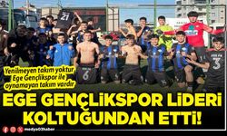 Ege Gençlikspor lideri koltuğundan etti!