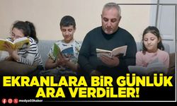 Ekranlara bir günlük ara verdiler!