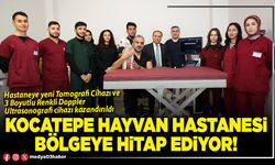 Kocatepe Hayvan Hastanesi bölgeye hitap ediyor!