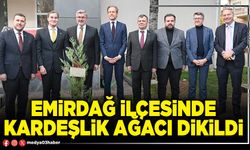 Emirdağ İlçesinde kardeşlik ağacı dikildi