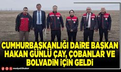 Cumhurbaşkanlığı Daire Başkan Hakan Günlü Çay, Çobanlar ve Bolvadin için geldi