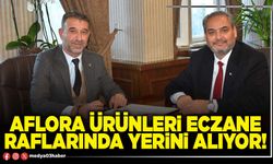 AFLORA ürünleri eczane raflarında yerini alıyor!
