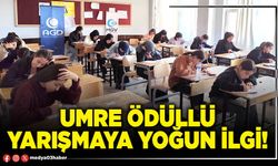 Umre ödüllü yarışmaya yoğun ilgi!