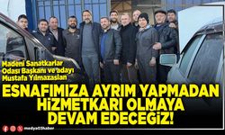 Esnafımıza ayrım yapmadan hizmetkarı olmaya devam edeceğiz!