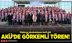 AKÜ’de görkemli tören!