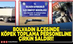 Bolvadin ilçesinde köpek toplama personeline çirkin saldırı!