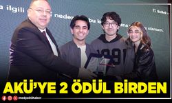 AKÜ’ye 2 ödül birden