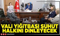 Vali Yiğitbaşı Şuhut halkını dinleyecek