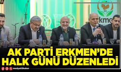AK Parti Erkmen’de halk günü düzenledi