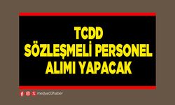 TCDD sözleşmeli personel alımı yapacak