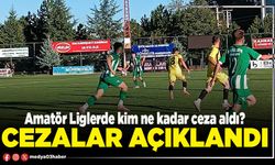 Cezalar açıklandı