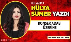 Konser adabı üzerine