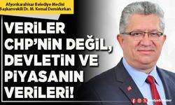 Veriler CHP’nin değil, devletin ve piyasanın verileri!