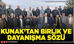 Kunak’tan birlik ve dayanışma sözü
