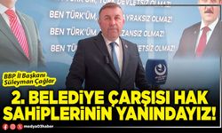 2. Belediye çarşısı hak sahiplerinin yanındayız!
