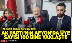 AK Parti’nin Afyon’da üye sayısı 100 Bine yaklaştı!
