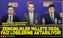 Zenginlikler millete değil faiz lobilerine aktarılıyor!
