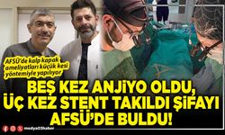 Beş kez anjiyo oldu, üç kez stent takıldı şifayı AFSÜ’de buldu!
