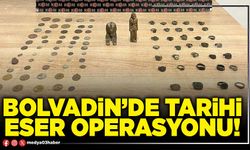 Bolvadin’de tarihi eser operasyonu!
