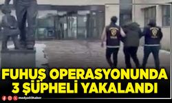 Afyon’da fuhuş operasyonunda 3 şüpheli yakalandı