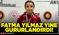 Fatma Yılmaz yine gururlandırdı!