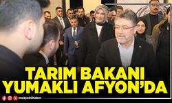 Tarım Bakanı Yumaklı Afyon’da