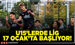 U15’lerde lig 17 Ocak’ta başlıyor!