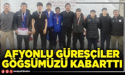 Afyonlu güreşçiler göğsümüzü kabarttı