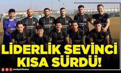 Liderlik sevinci kısa sürdü!
