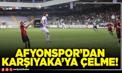 Afyonspor’dan Karşıyaka’ya çelme!