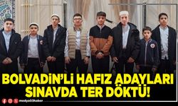 Bolvadin’li Hafız adayları sınavda ter döktü!