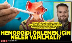 Hemoroidi önlemek için neler yapılmalı?