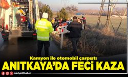 Anıtkaya’da feci kaza