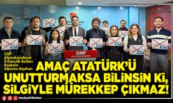 Amaç Atatürk’ü unutturmaksa bilinsin ki, silgiyle mürekkep çıkmaz!