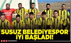 Susuz Belediyespor iyi başladı!