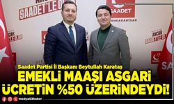 Emekli maaşı asgari ücretin %50 üzerindeydi!