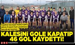 Kalesini gole kapatıp 46 gol kaydetti!