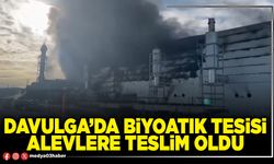Davulga’da Biyoatık Tesisi alevlere teslim oldu